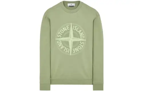 STONE ISLAND SS23 Sweatshirt Men's Sage Green