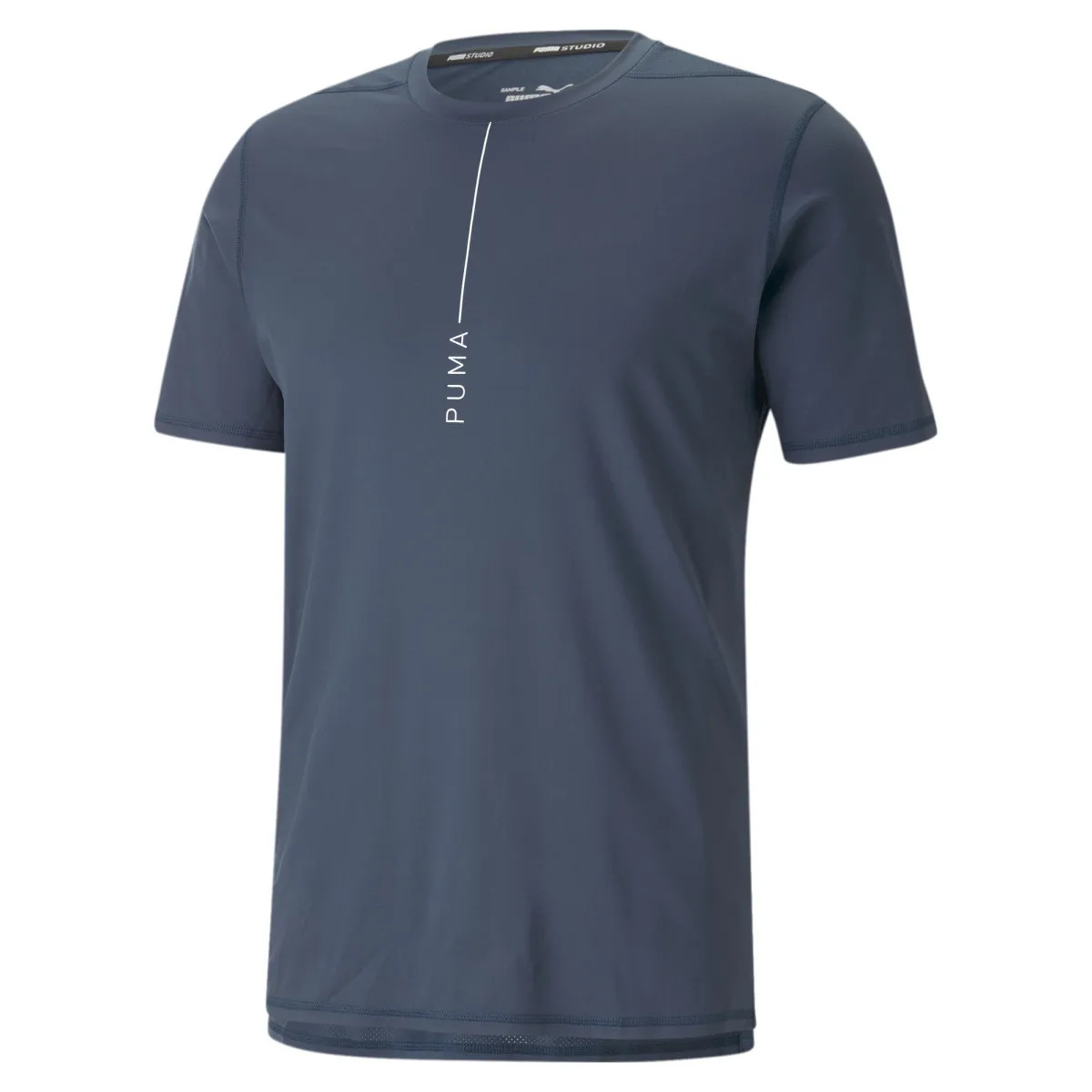 PUMA M STUDIOYogini Lite T Shirt Men's Midnight Blue