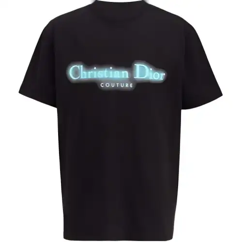 DIOR Homme Logo Printed Crewneck T Shirt
