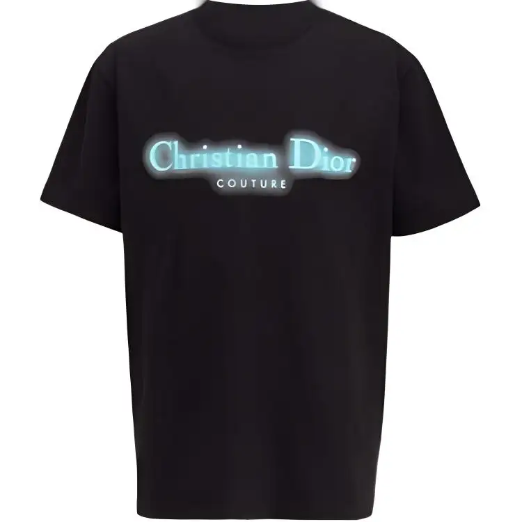 DIOR Homme Logo Printed Crewneck T Shirt