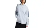 Converse Go to Embroidered Star Chevron Standard Fit Fleece Hoodie Sweatshirt Unisex Light Blue