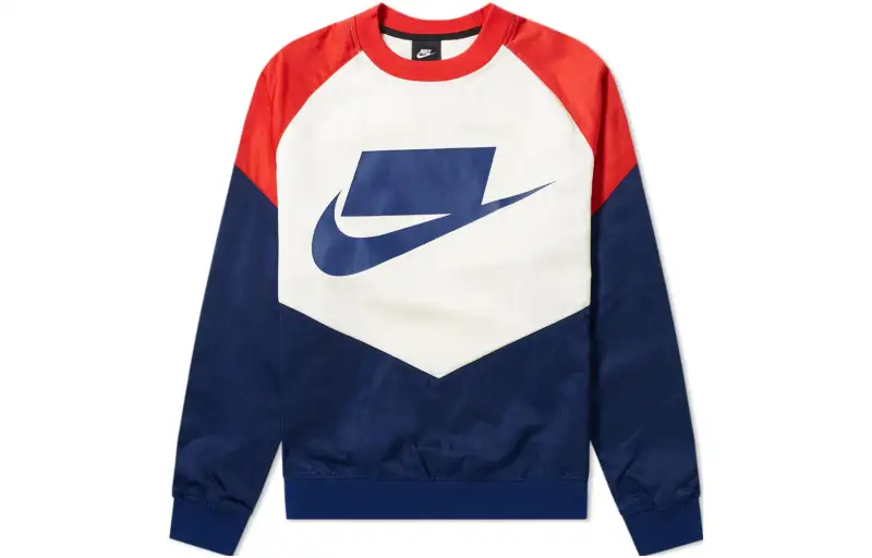 Nike Sweatshirts Men's Multicolor Crew Neck Moderate Other