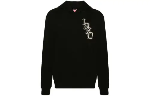 KENZO Varsity Jungle Tiger Logo embroidered Hoodie