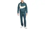 Nike Sweatshirts Men's Dark Jungle Green Hooded Moderate Regular
