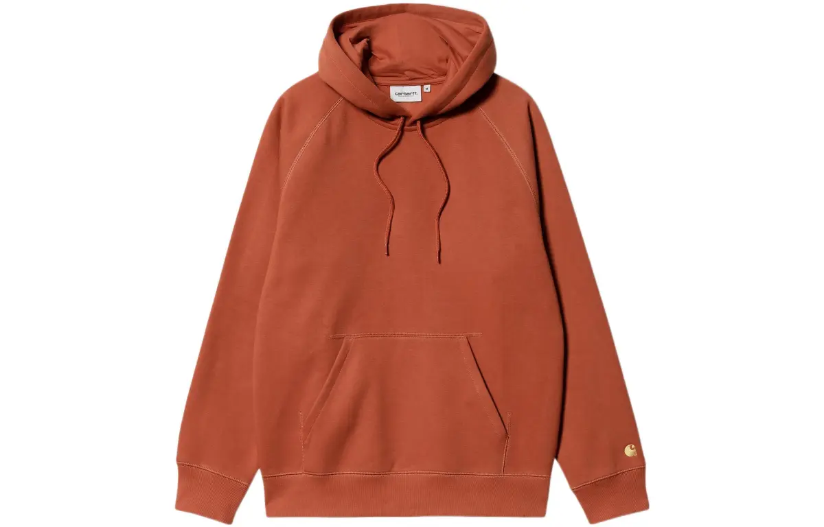 Carhartt WIP Sweatshirts Men's Orange Hooded Moderate Regular