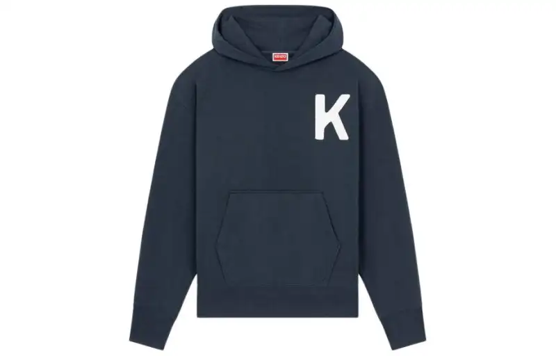 KENZO Lucky Tiger Genderless Embroidered Oversized Hoodie