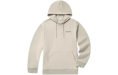 Columbia Sweatshirts Men's White Gray Hooded Moderate Regular