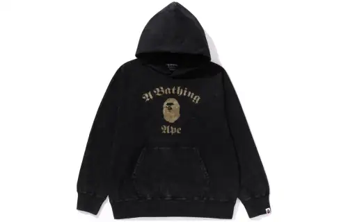 Bape A BATHING APE Overdye Pullover Relaxed Fit Hoodie