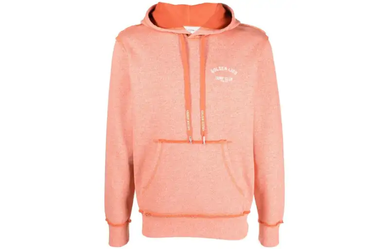 Golden Goose Deluxe Brand Logo Printed Drawstring Hoodie