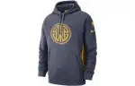 Nike Sweatshirts Men's Gray Hooded Moderate Regular