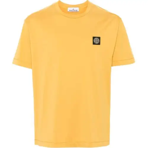 STONE ISLAND Compass Patch Crewneck T-Shirt