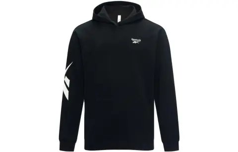 Reebok Sweatshirts Unisex Black Hooded (Non-detachable) Moderate