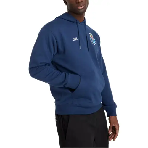 New Balance FC Porto Terry Hoodie Collection Sweatshirt Men's Marine Blue
