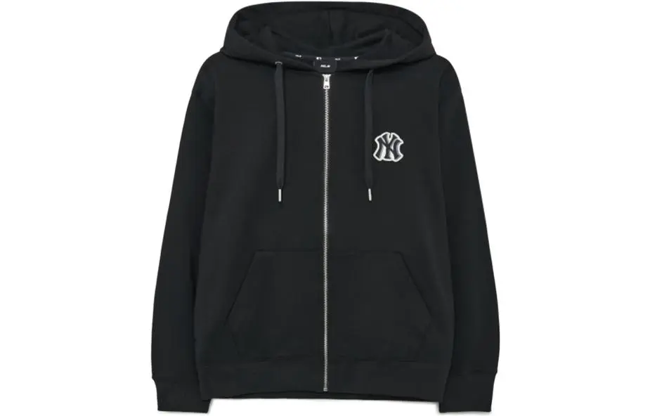 MLB Sweatshirts Unisex Black Hooded (Non-detachable) Moderate