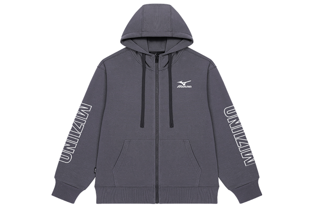 Худи Mizuno Mizuno Logo (серое)