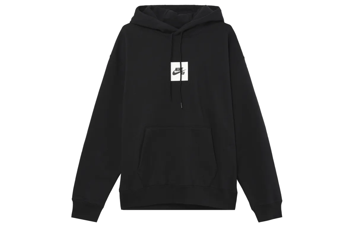 Nike Sweatshirts Men's Black Hooded Moderate Regular