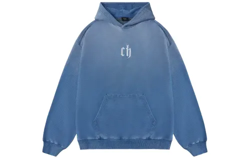 CHINISM Sweatshirts Unisex Hooded Moderate Regular
