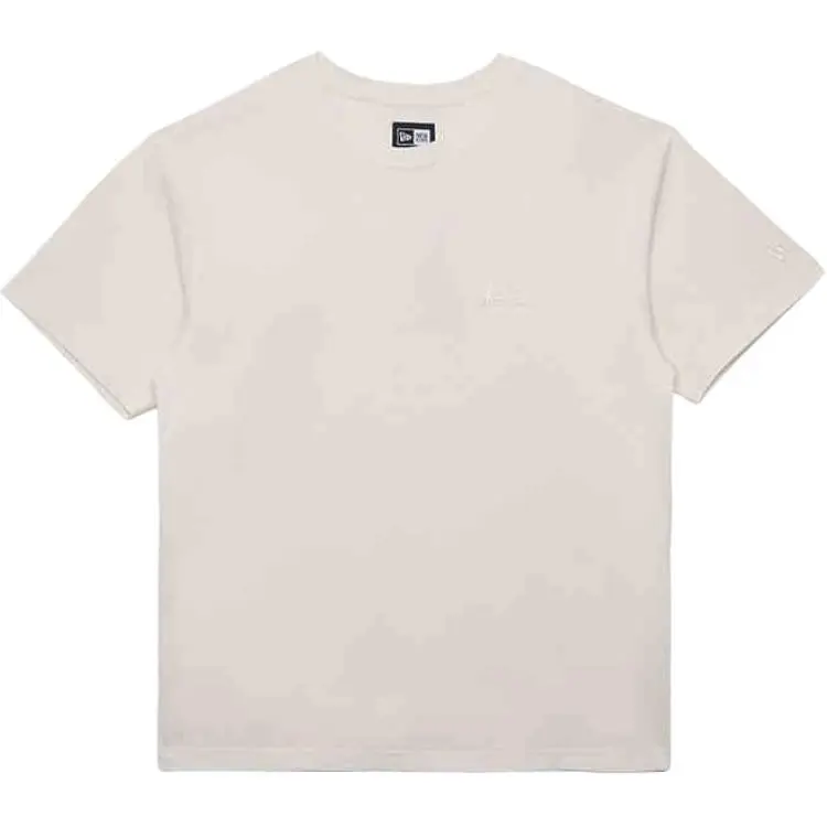 New Era T Shirt Unisex Ivory White
