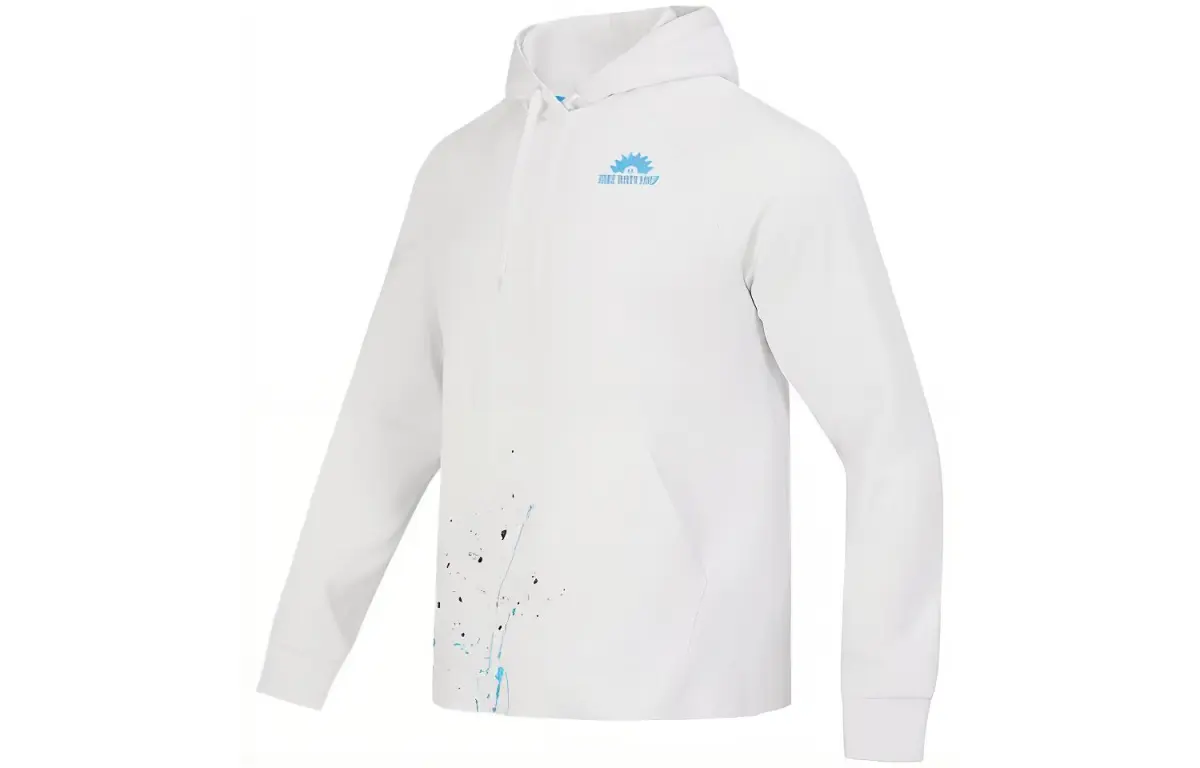 Nike Sweatshirts Men's White Hooded Moderate Regular