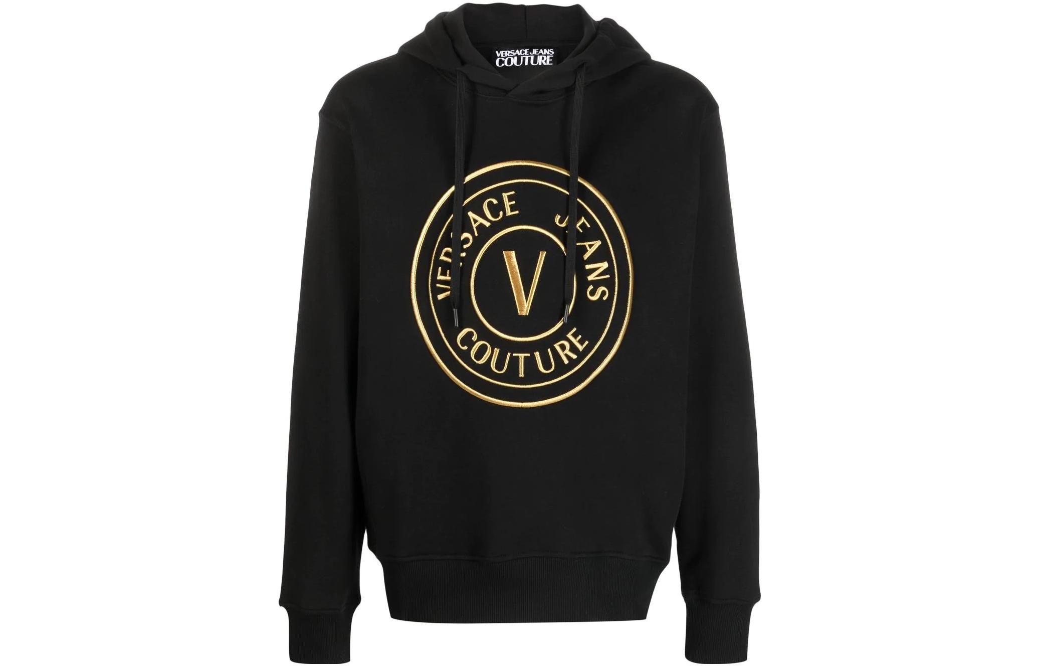 Мужское худи Versace Толстовка (черная)