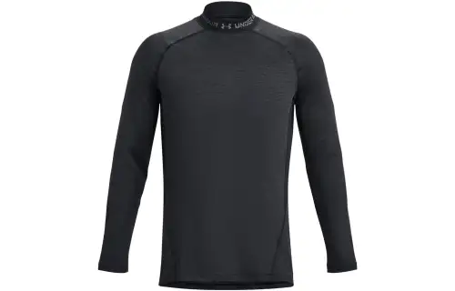 Under Armour ColdGear Sweatshirts Men's Black Crew Neck Moderate Regular