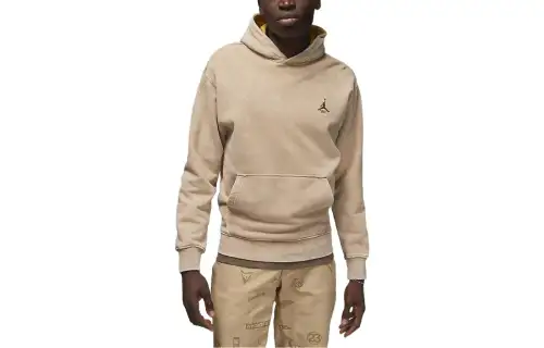 Jordan Flight Heritage Sweatshirt Men's Beige Yellow