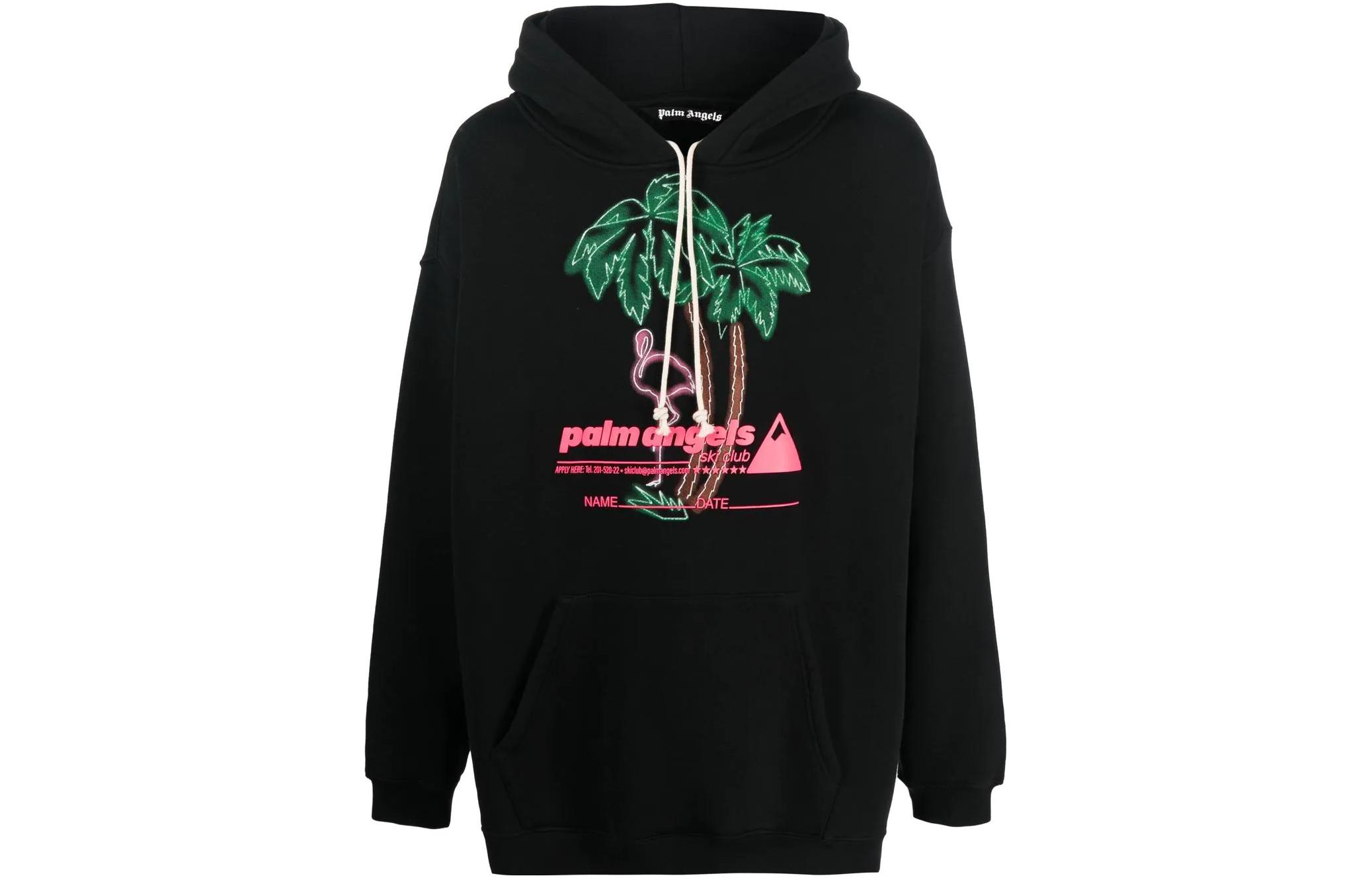 Мужское худи PALM PMBB124S23FLE0011084 (черное)