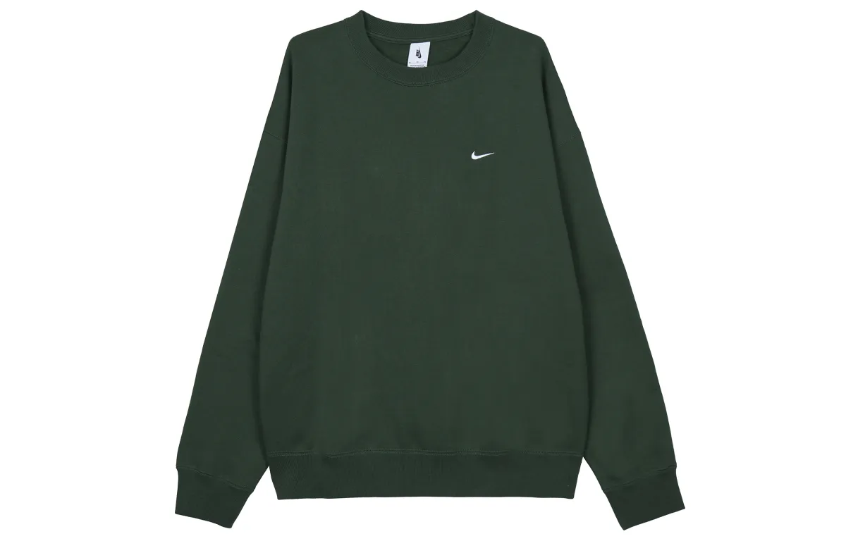 Nike Men Solo Swoosh Hoodie Green
