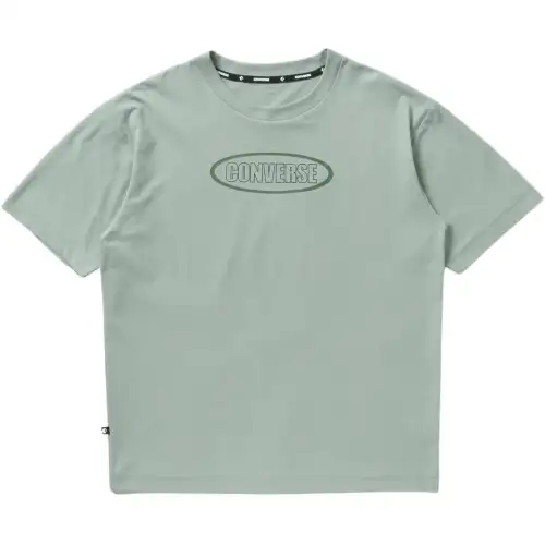 Converse CV CPNY T Shirt Men's Silver Green