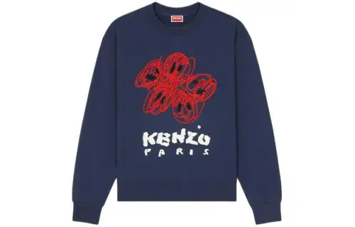 KENZO Logo Printed Crewneck Sweatshirt