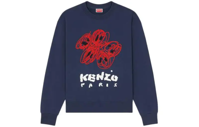 KENZO Logo Printed Crewneck Sweatshirt