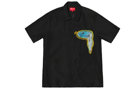 Supreme The Persistence Of Memory Silk S/S Shirt