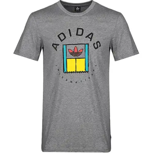 Adidas Originals ONCOURT T Shirt Men's Gray