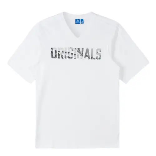 Adidas Originals WHITE L.A. Printed T Shirt Men's White