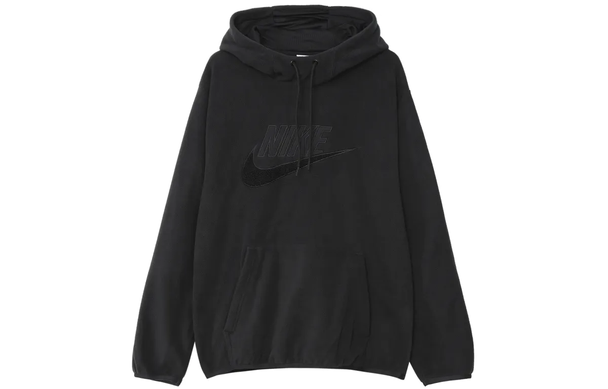 Nike Sweatshirts Men's Black Hooded Moderate Regular