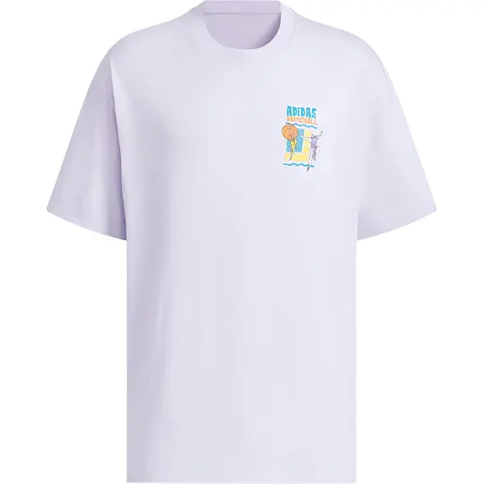 Adidas T Shirt Men's Light Purple