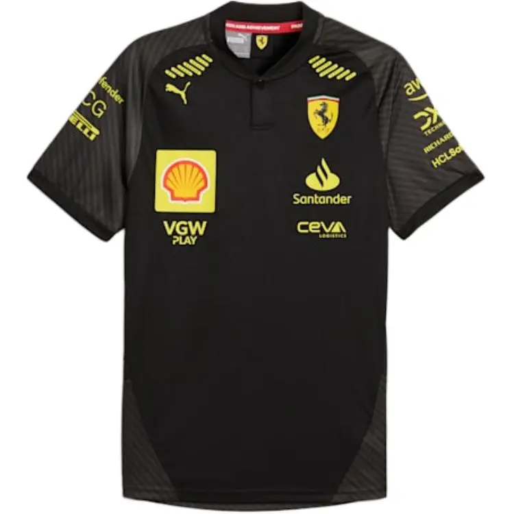 PUMA Scuderia FerrariTEAM Monza Forever Better DryCELL T Shirt Men's Black