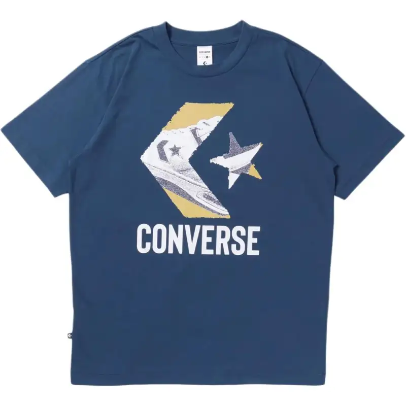 Converse Weapon T Shirt Men's Ocean Marine Blue