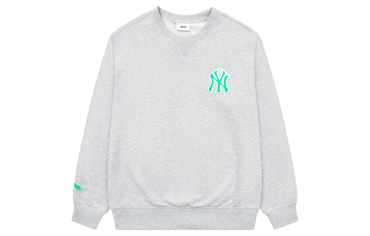 MLB Sweatshirts Unisex Gray Crew Neck Moderate