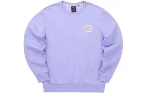 Skechers Colorful Sweatshirts Unisex Sweet Lavender/01DU Crew Neck Moderate Regular