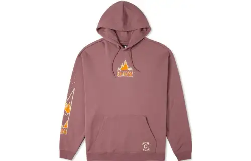Converse Sweatshirts Men's Rouge Hooded Moderate Regular