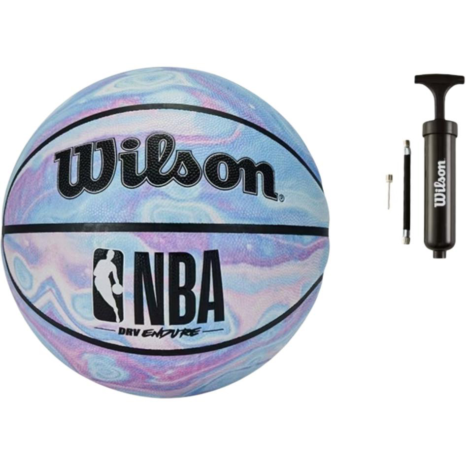 Wilson NBA Pu Basketball Blue Purple Size 7 Training Unisex China Mainland Version