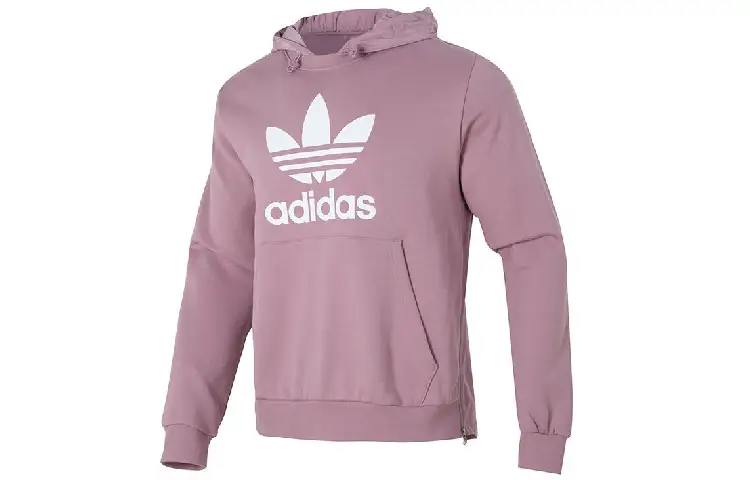Adidas Originals Sweatshirts Men's Purple Hooded Moderate Other