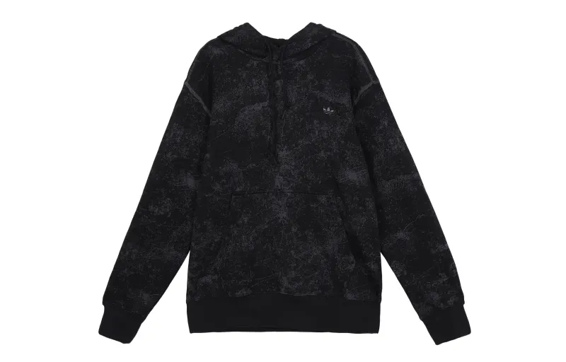 Adidas Originals Sweatshirts Men's Black Hooded Moderate Regular