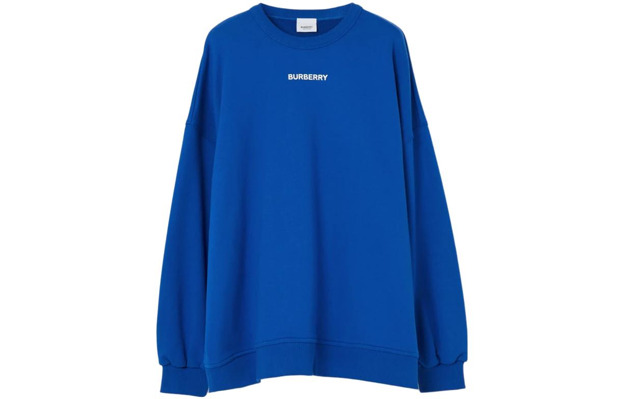 Burberry SS23 Sweatshirt Unisex Deep Sea Blue