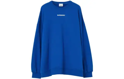 Burberry SS23 Sweatshirt Unisex Deep Sea Blue