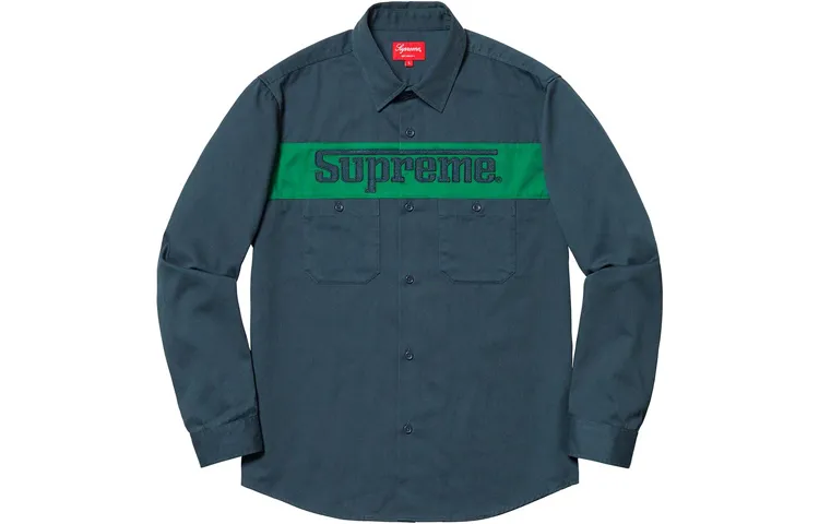 Supreme Racing Logo Work Shirt