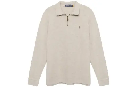 Polo Ralph Lauren Half-zip Logo Embroidered Sweatshirt