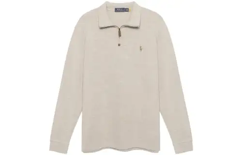 Polo Ralph Lauren Half-zip Logo Embroidered Sweatshirt