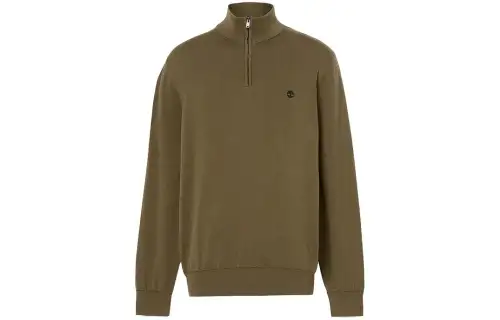 Timberland Quater zip Logo Sweater
